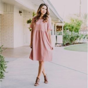 Wren and Ivory Nursing Dress
